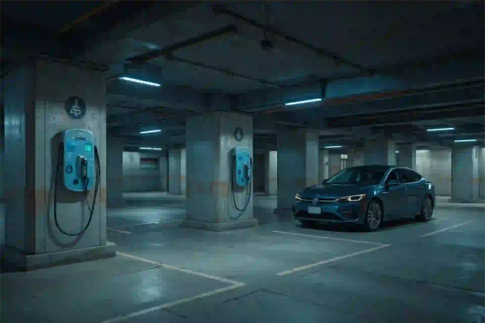 Installation borne de recharge à Bessoncourt